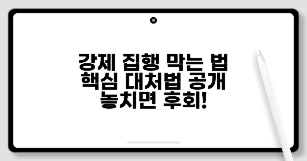 강제 집행 예방: 현명한 대처법