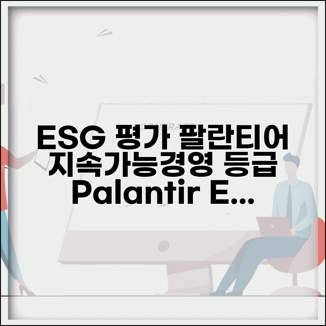 팔란티어 ESG 경영 평가 | 팔란티어 지속가능경영 등급