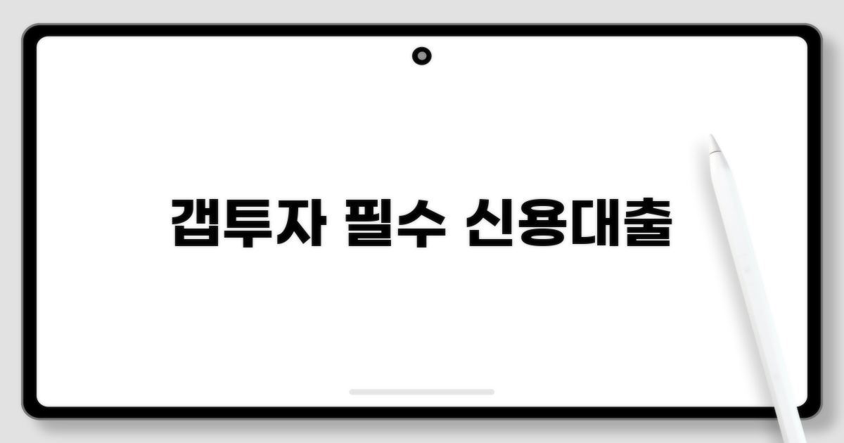 갭투자 신용대출: 기본 이해
