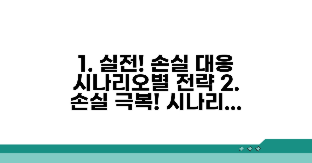 실전! 손실 대응 시나리오별 전략