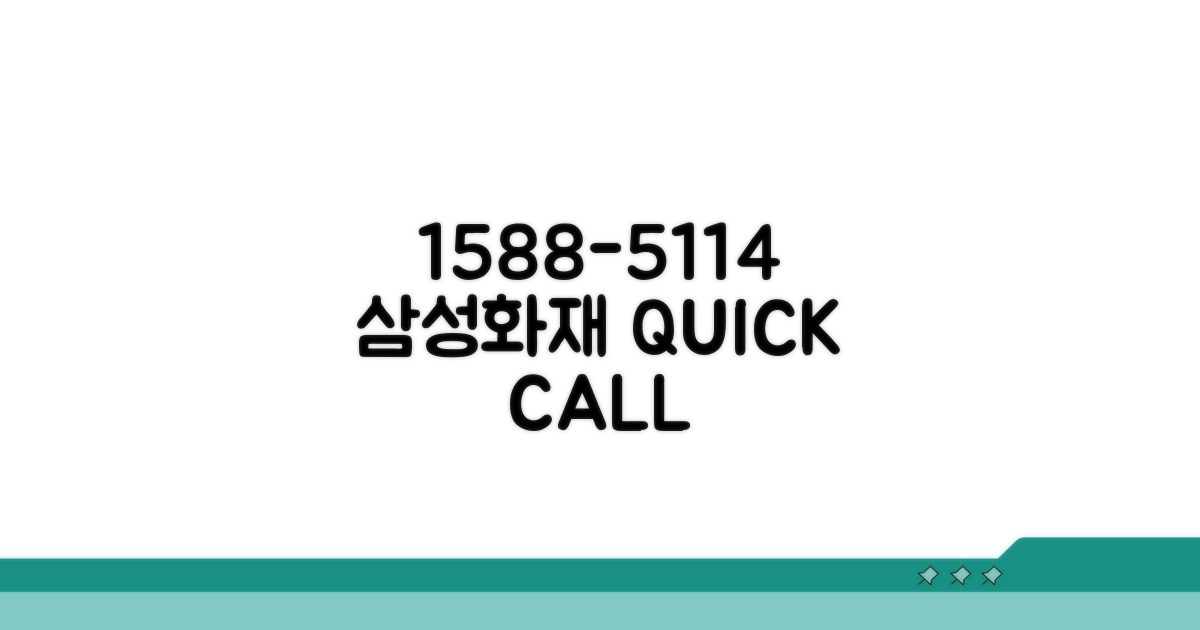 삼성화재 보험전화번호 1588-5114 완벽 안내