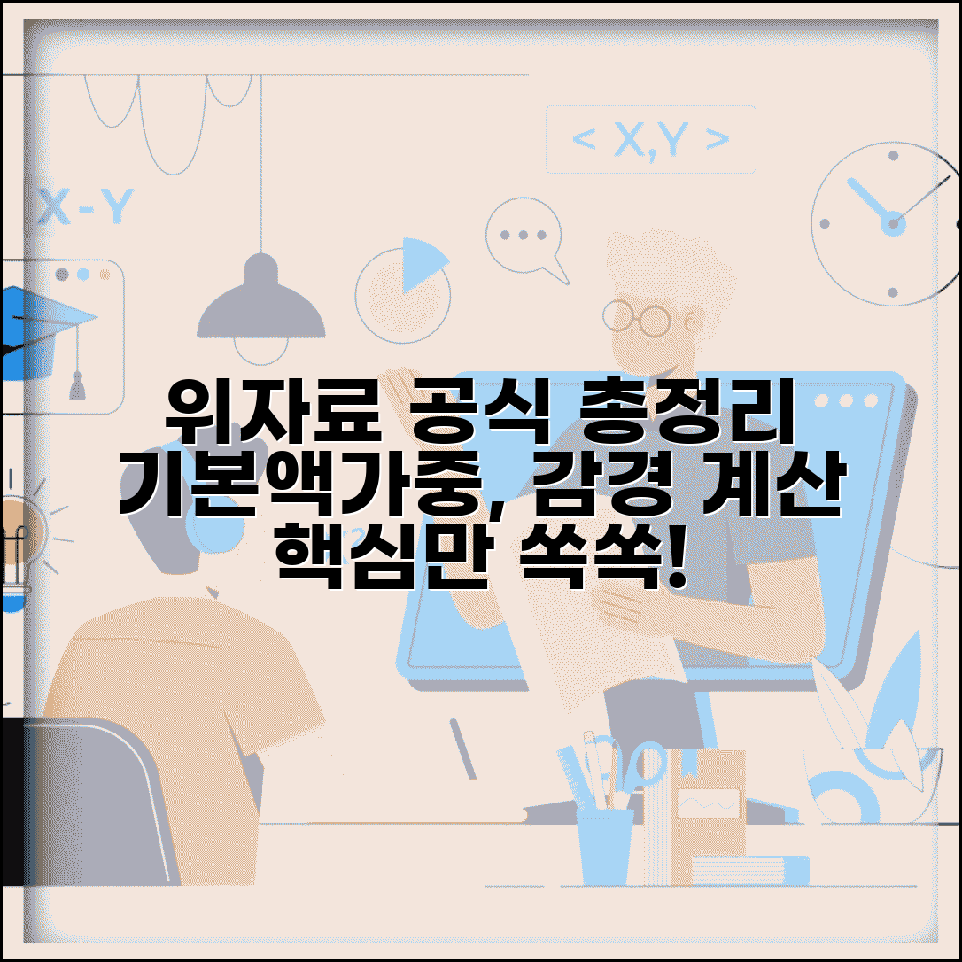 위자료 산정 공식 | 기본액, 가중요소, 감경요소 계산 방법 총정리