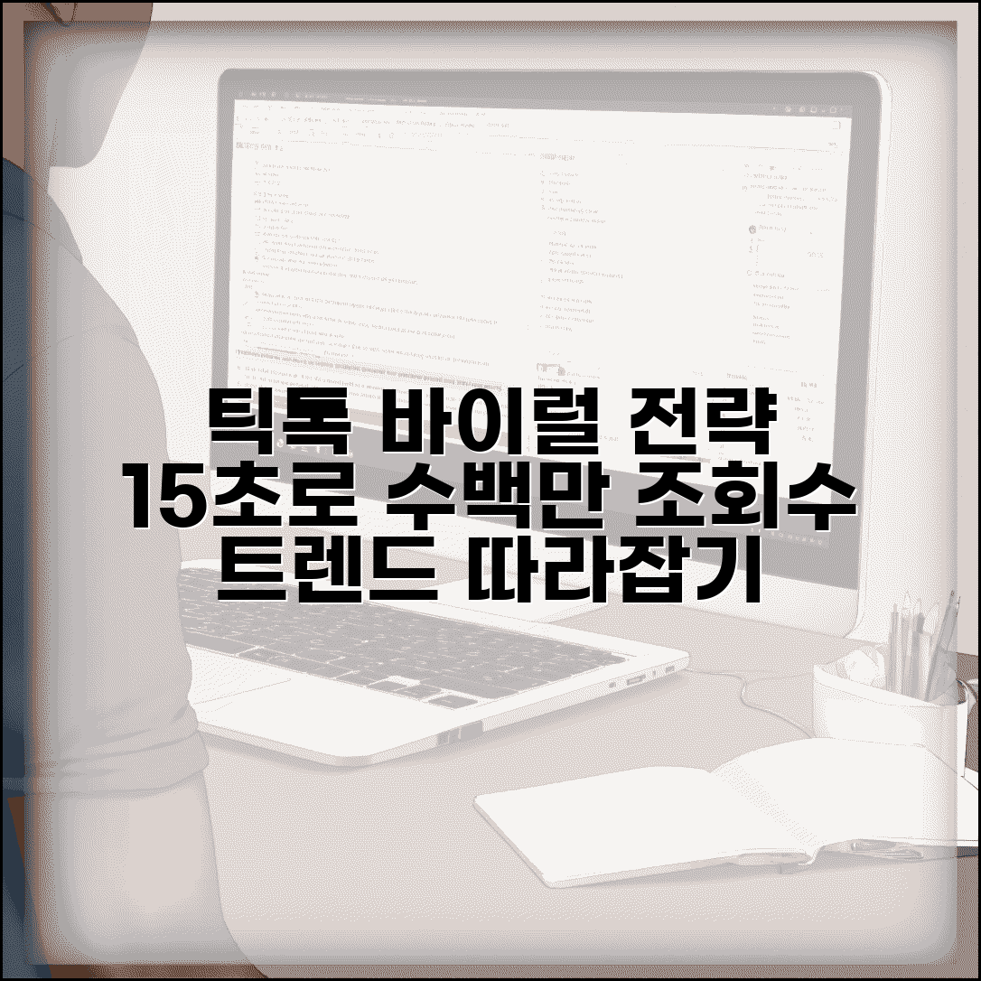 틱톡 업로드 하는 법 트렌드 따라잡기 | 15초 영상으로 수백만 조회수 만드는 바이럴 전략