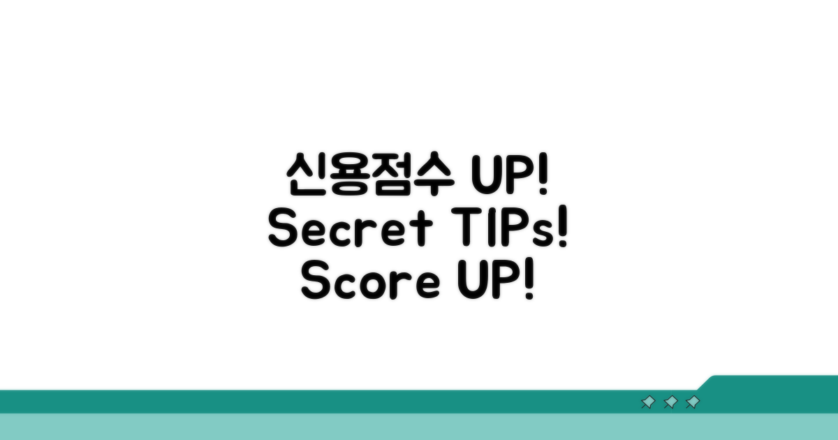 이것만 알면, 신용 점수 UP!