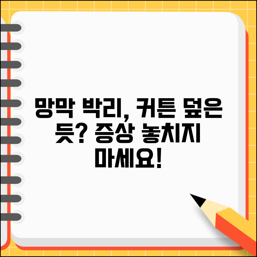 망막 박리 증상 비문증 광시증 | 망막 박리 증상 커튼 가림