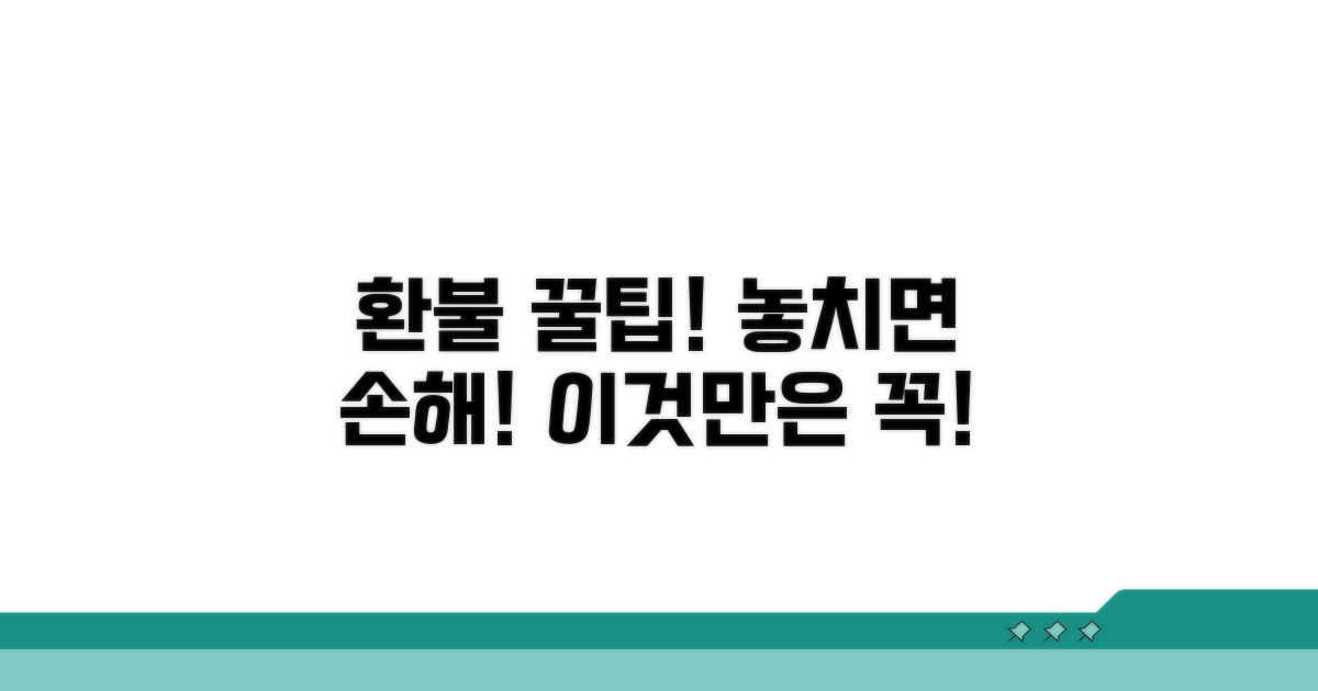 알아두면 도움 되는 환불 주의사항