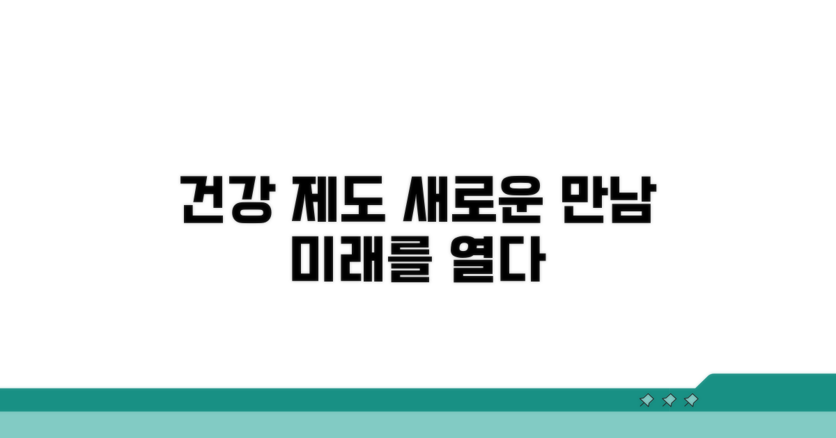 건강 관리와 제도의 만남
