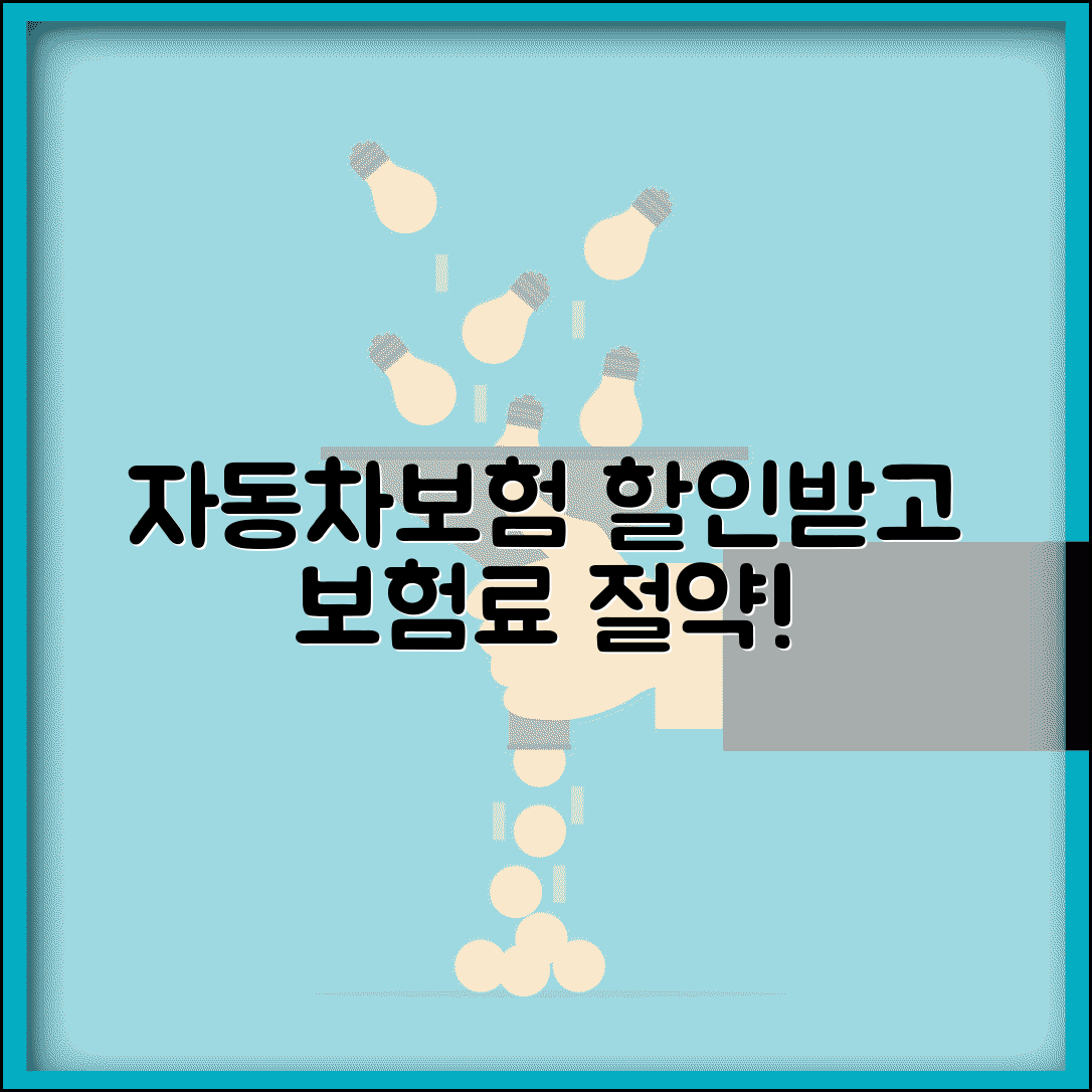자동차 보험료 할인 받기 | 자동차보험 할인혜택 보험료 절약 방법