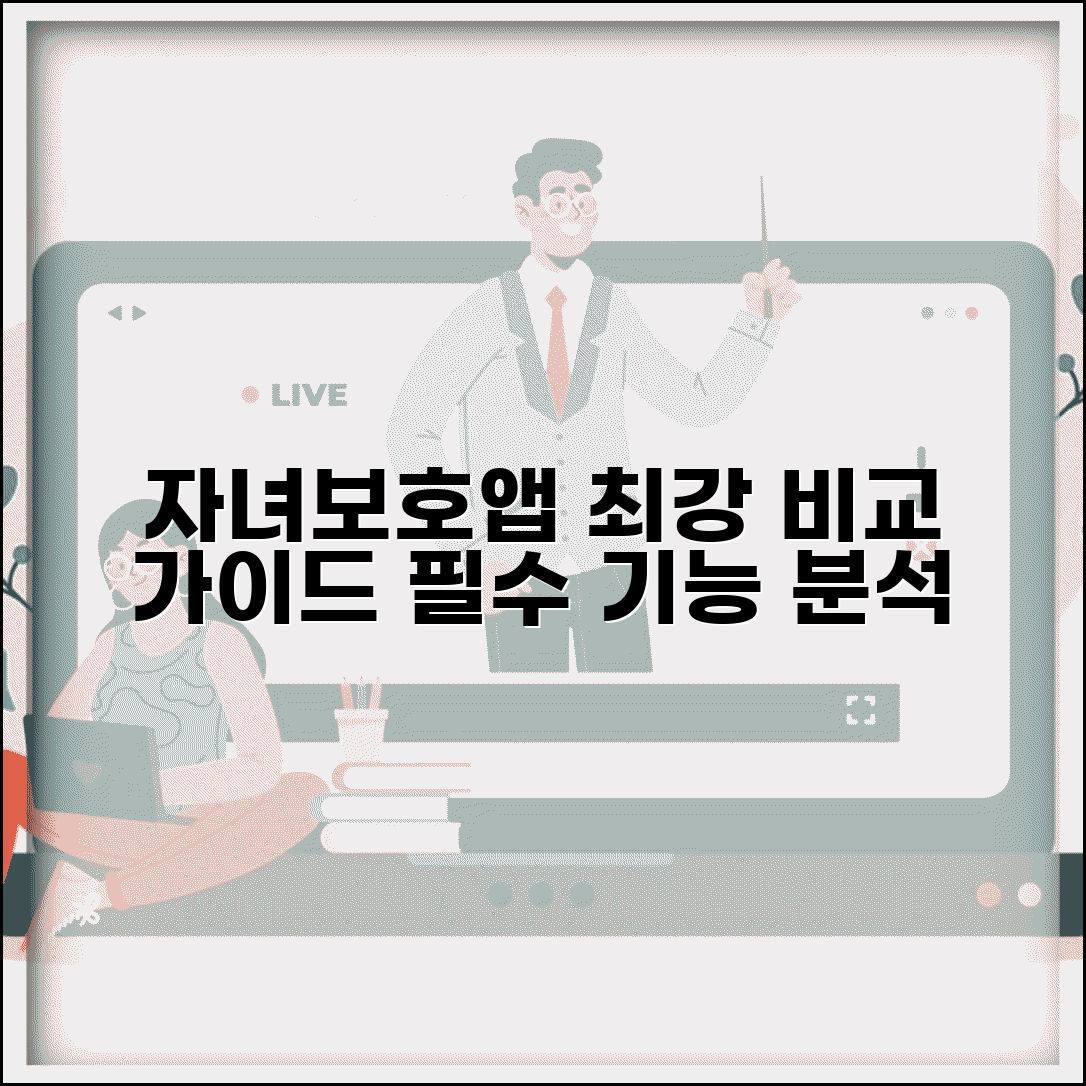 자녀보호앱 추천 비교 기능 분석 | 자녀보호 앱 완벽 비교 가이드