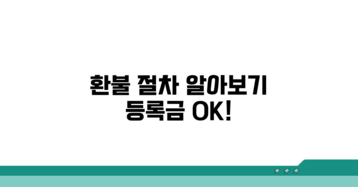 등록금 환불 및 처리 절차 알아보기