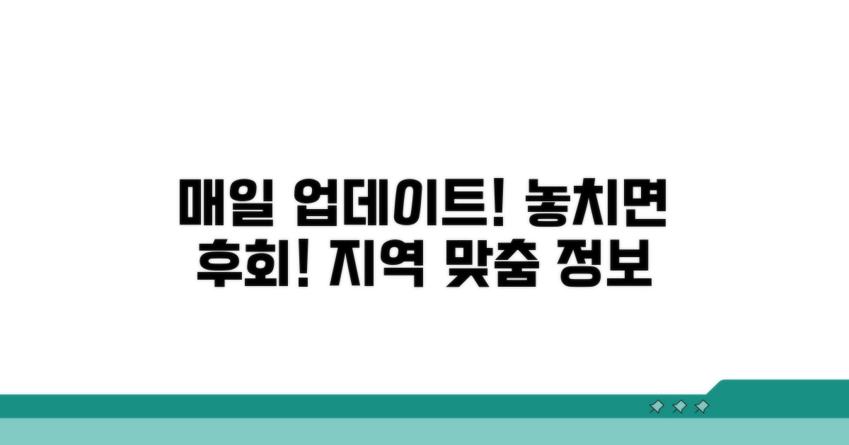 매일 업데이트! 놓치면 후회할 지역 맞춤 정보