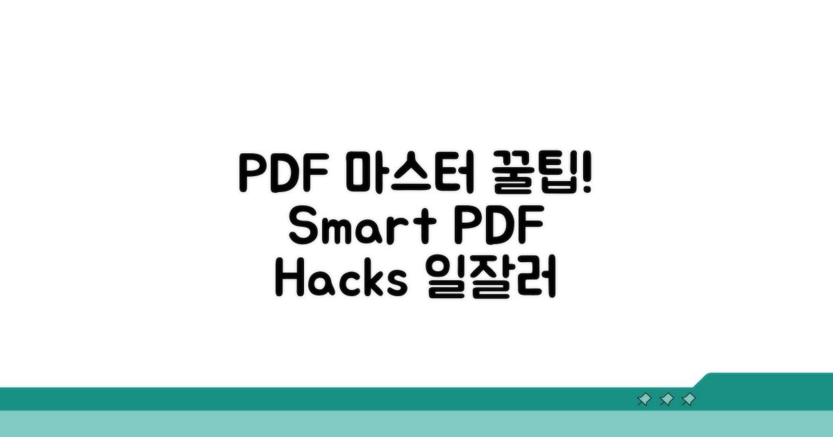더 스마트한 PDF 활용 꿀팁