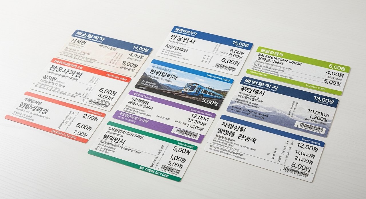백두대간 협곡열차 탑승권 종류별 가격 비교, 어떤 티켓이 저렴할까?