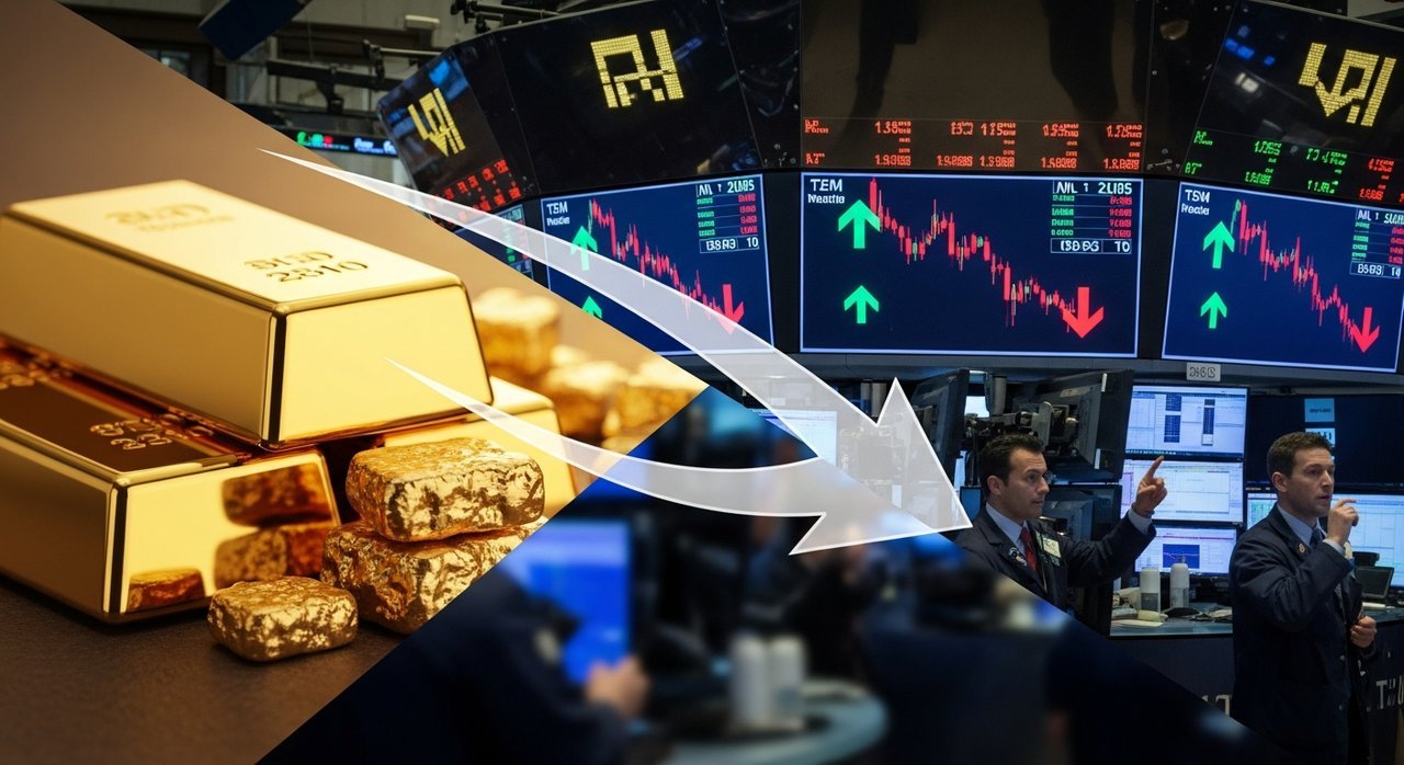 금 시세 주가 관계 반대 | 금값 주식 시장 상관관계, 왜 반대로 움직일까?