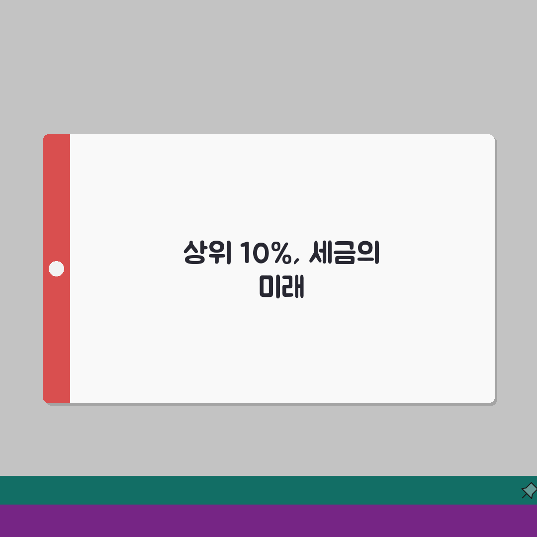 상위 10% 세금 부담 | 고소득층 세금 부담률 완벽정리, 5가지 핵심 완벽가이드