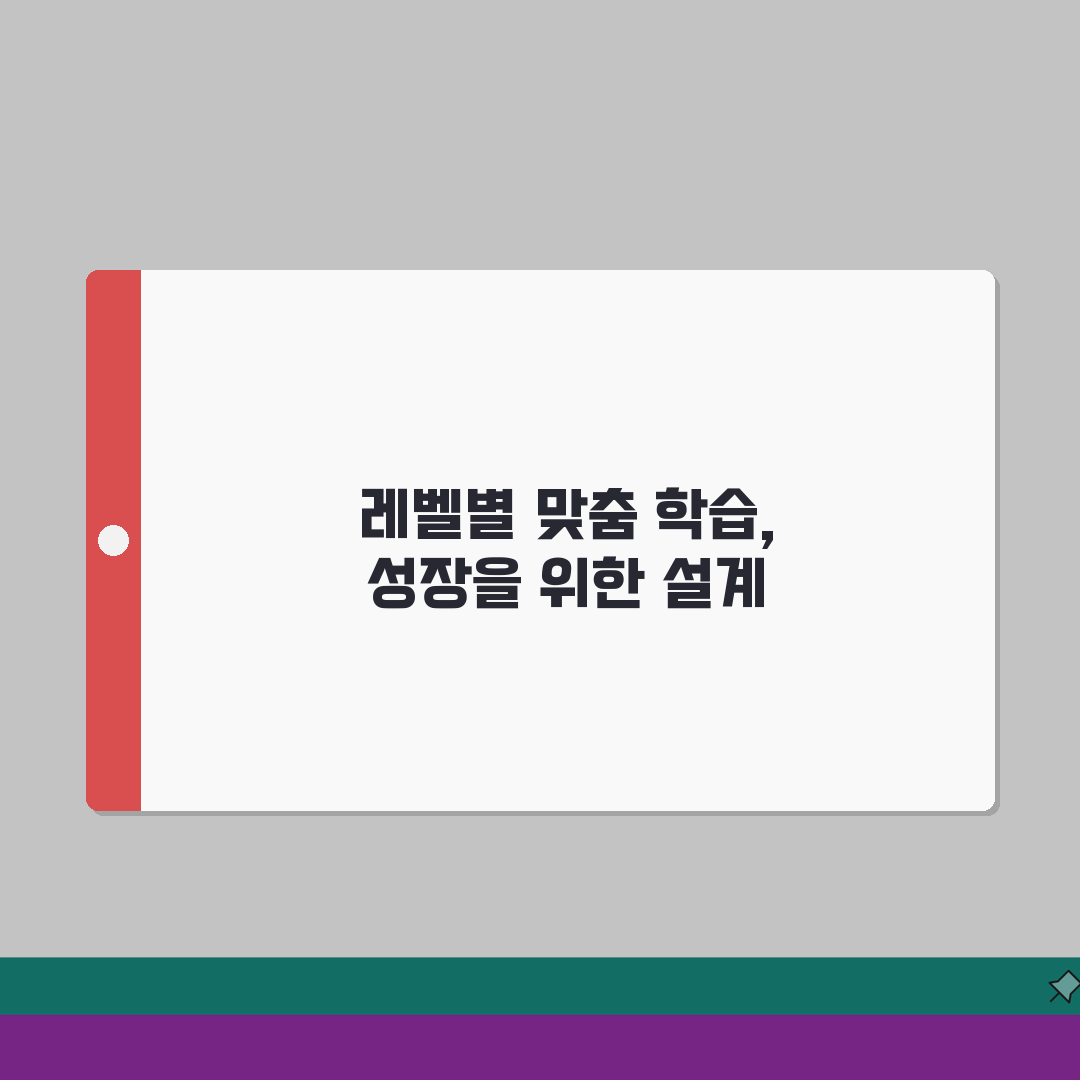 청담어학원 수준별반 | 레벨테스트 기반 맞춤형 학습프로그램 소개, 5가지 핵심 전략